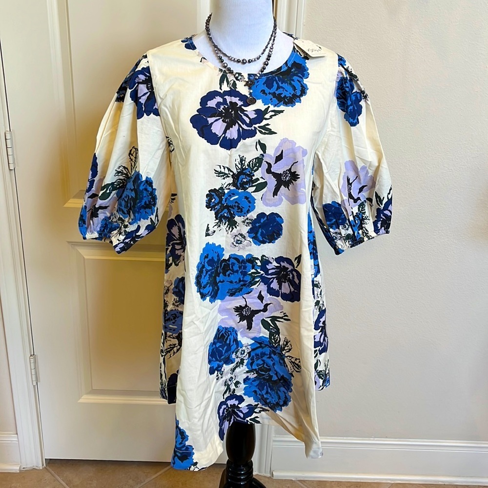 NWT Free People floral top - Picture 2 of 12